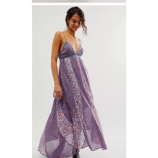 Women Summer Sleeveless Dress Casual Floral Print V-Neck A-Line Party Dress for Vacation Cocktail Beach Streetwear summer  dress